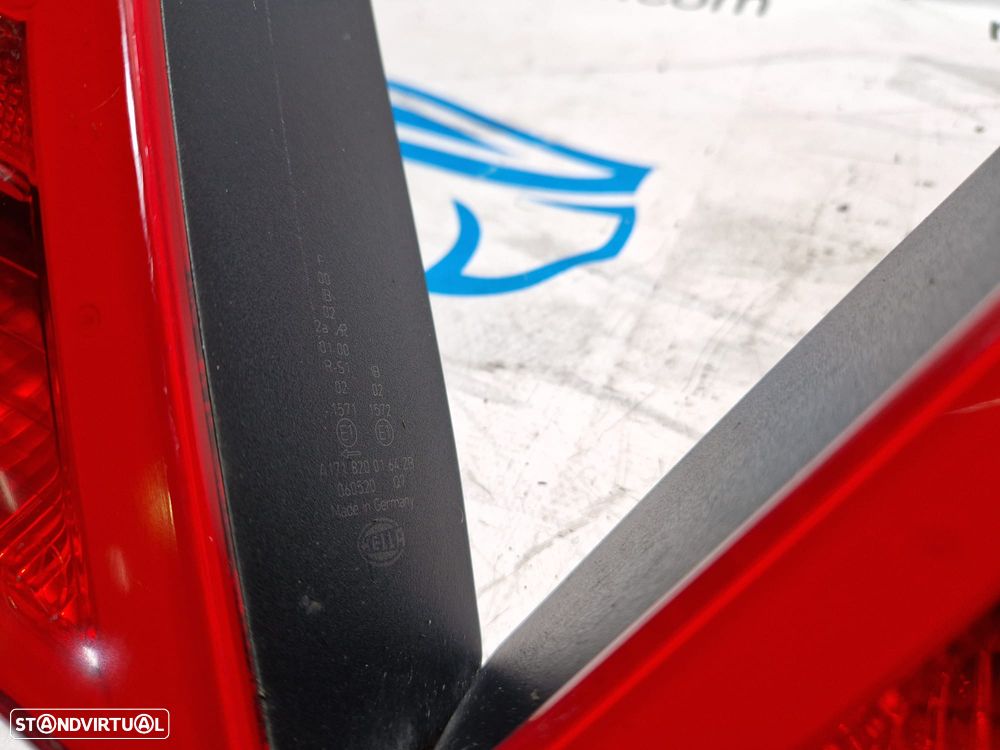 FAROLIM FAROLINS TRASEIRO TRÁS ESQUERDO DIREITO MERCEDES BENZ A1718200164 1718200164 A1718200163 1718200163 MERCEDES BENZ CLASS SLK R171 - 7