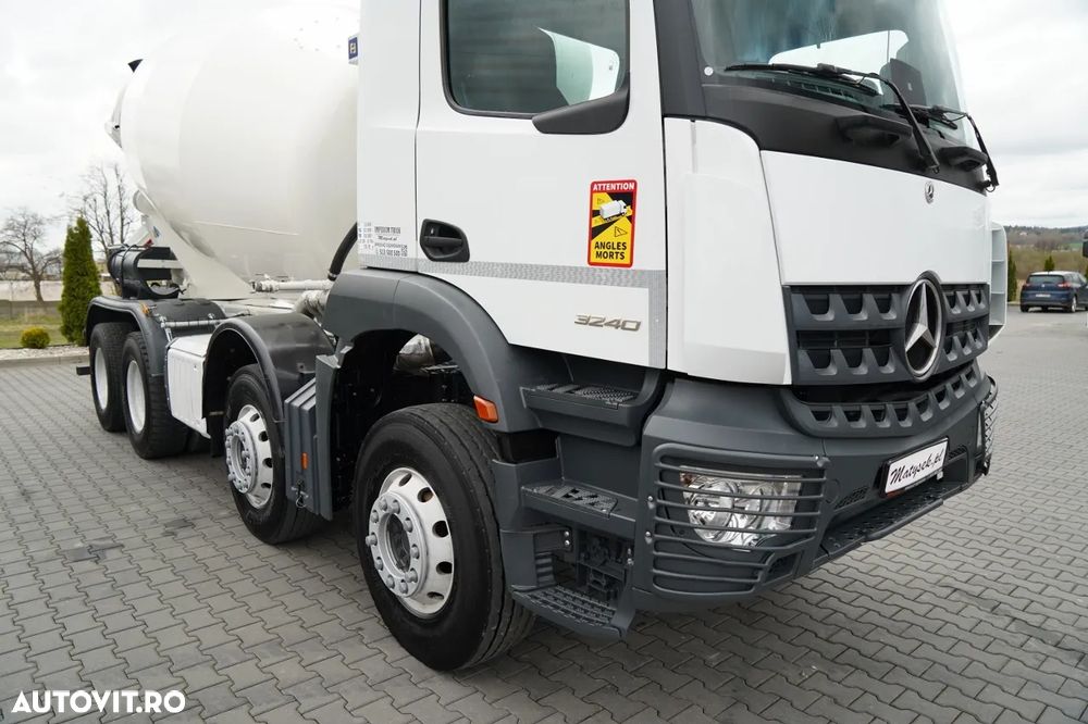 Mercedes-Benz AROCS 3240 / 9M3 BETONIERĂ / 8x4 / BETONIERĂ / AUTOMATĂ / EURO  6 - 10