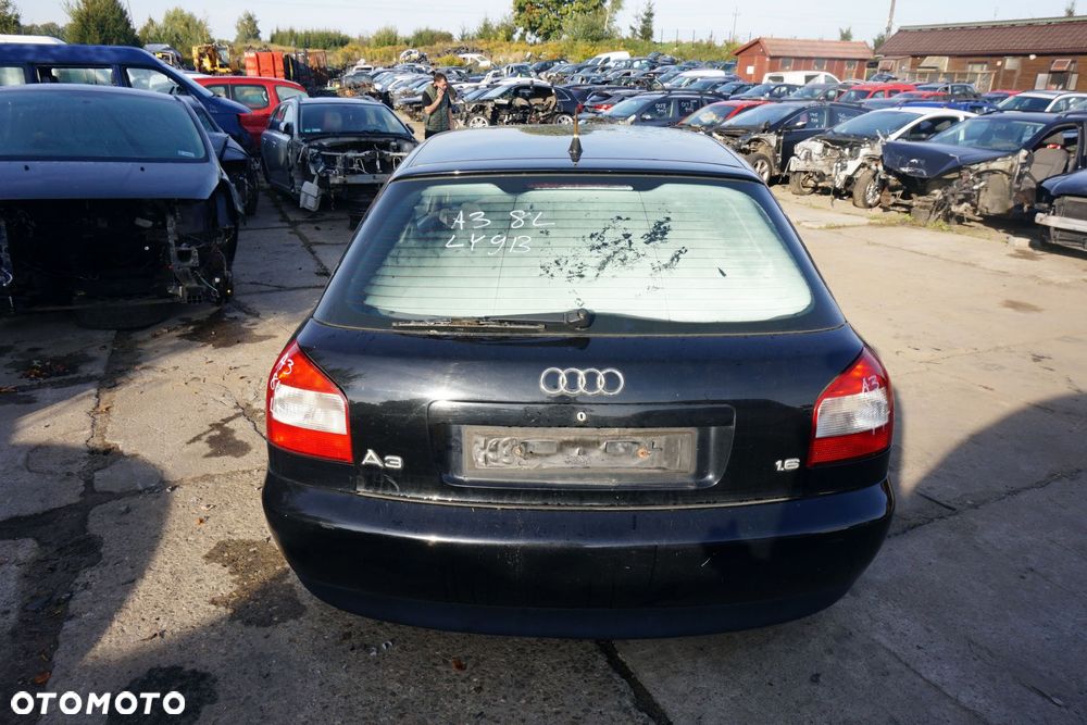 KLAPA BAGAŻNIKA TYLNA A3 8L1 3D HB LY9B CZARNY AUDI 1996-2003 - 1