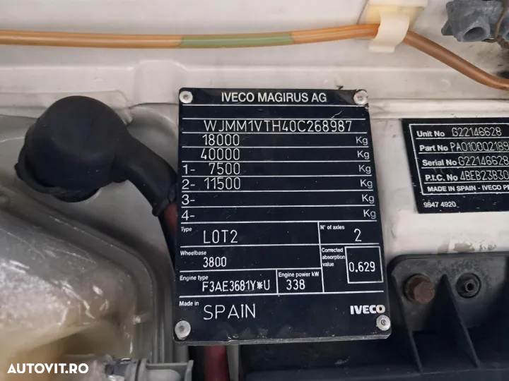 Iveco tralis as440s46 automat retarder euro 5 eev - 25