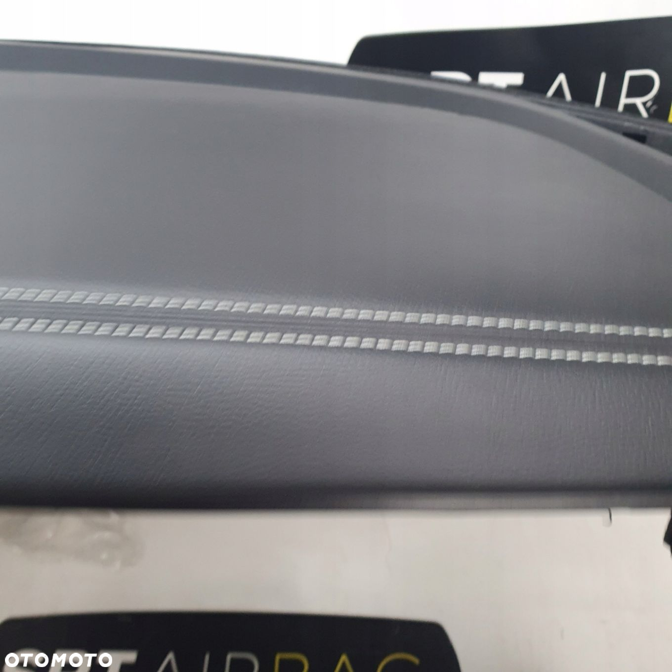DODGE RAM IV 4 SZARA NITKA DESKA ROZDZIELCZA KONSOLA KOKPIT PULPIT PODUSZKI AIRBAG AIR BAG PASY KIT SET - 6