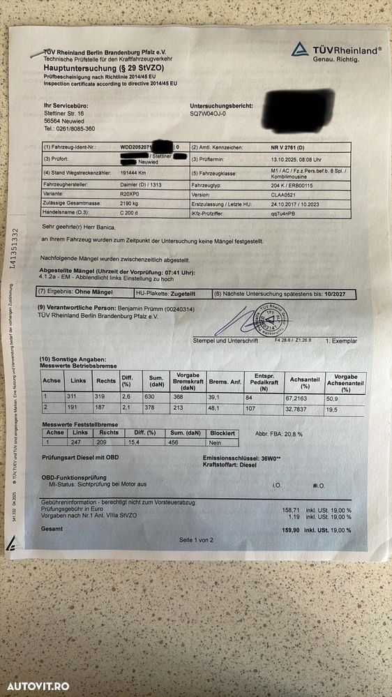 Mercedes-Benz C 200 d Aut. - 28