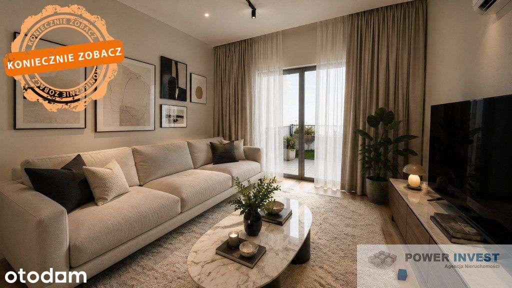3 pokoje | Smart Home | Ogród 30m² | 52m² | 0% Pcc