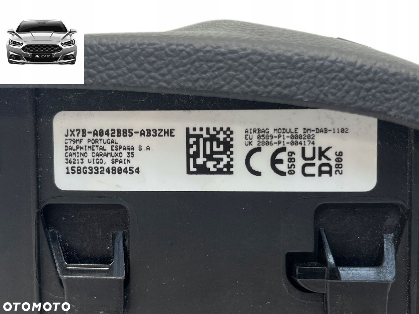 PODUSZKA AIRBAG KIEROWNICY FORD FOCUS MK4 JX7B-A042B85-AB - 3