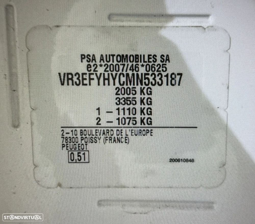 Peugeot PARTNER 1.5 BLUEHDI 102 CV - 3 LUGARES - IVA DEDUTIVÉL - 37