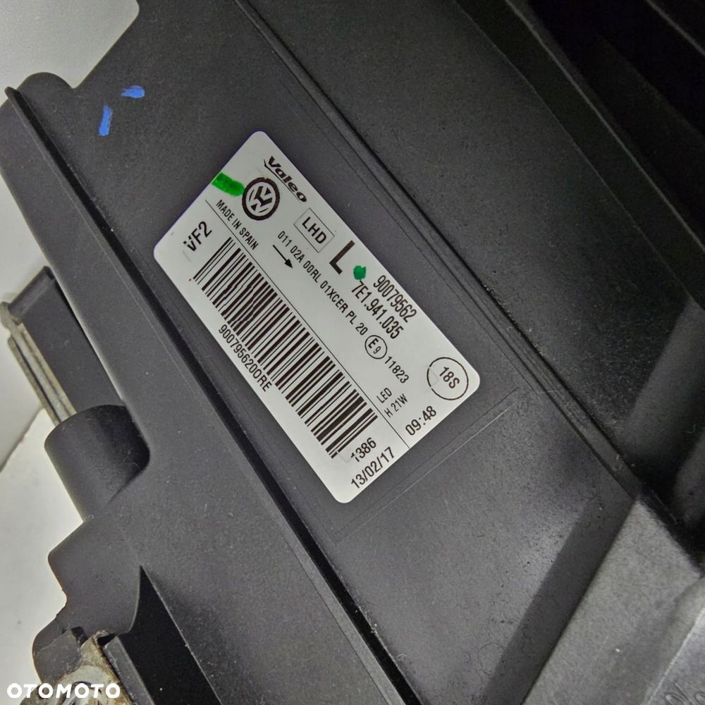 VW T6 lampa prawy lewy przód 7E1941035 7E1941036 FULL LED KOMPLET - 10