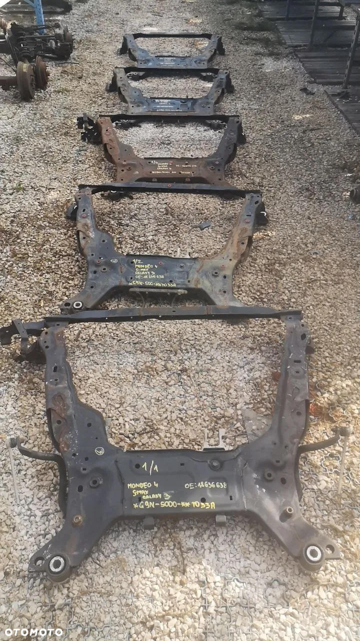FORD MONDEO MK4, MK3 / S-MAX / GALAXY MK3 / FIESTA MK5, MK6, MK7, SANKI PRZEDNIE (dostępne 5 sztuki sanek) - 7