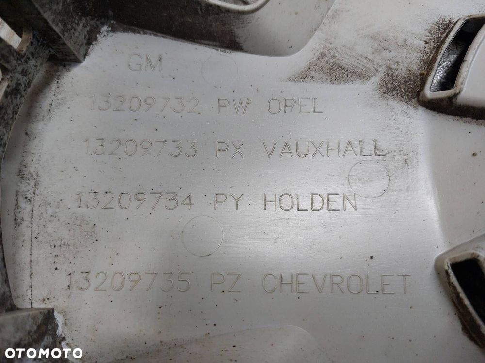KOŁPAK KOŁPAKI KOMPLET 16" R16 OPEL VECTRA ASTRA ZAFIRA 13209732 - 4