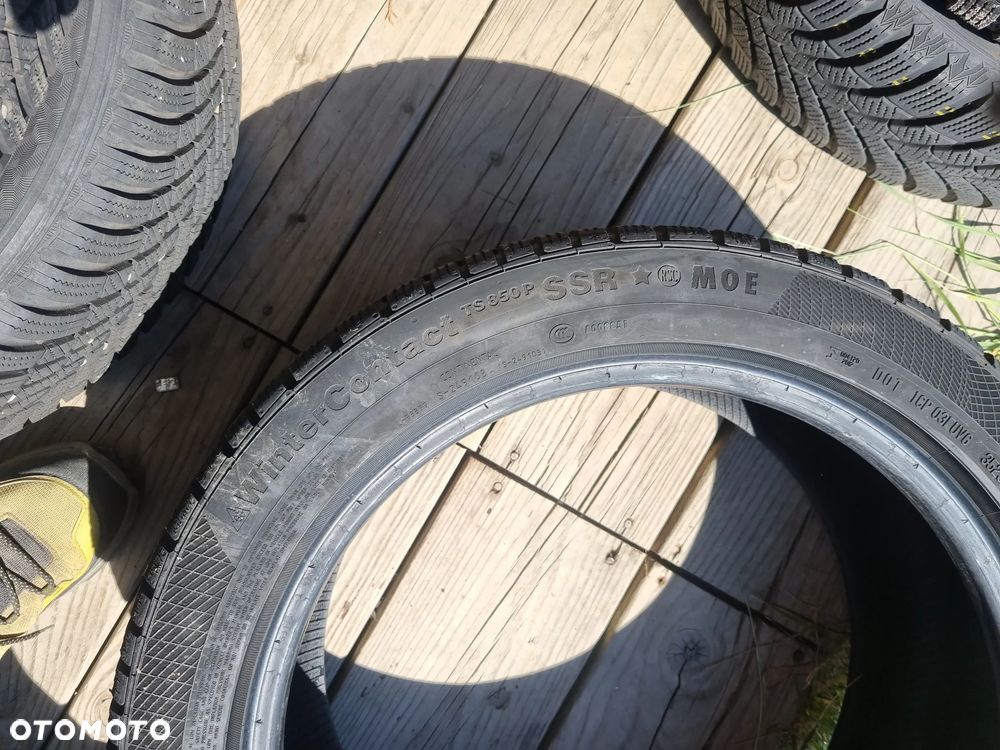 Opony CONTINENTAL WINTER CONTACT TS850P SSR 245/45R18 2023r,2x6,8mm super - 9