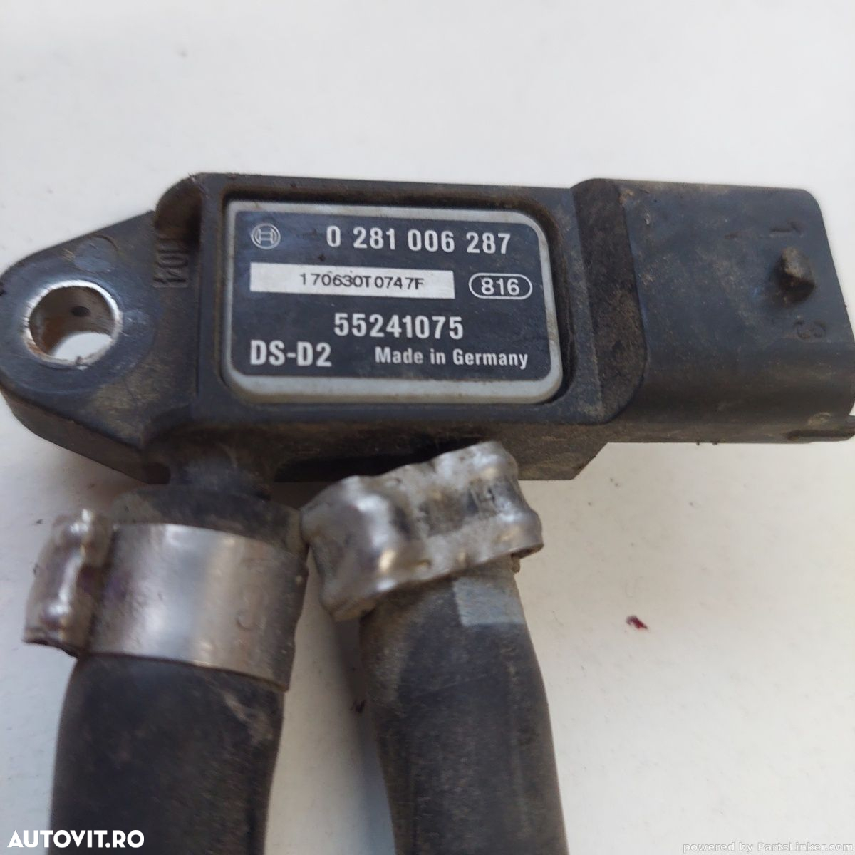 Senzor presiune gaze evacuare IVECO Daily III 2006 - > 0281006287 - 2