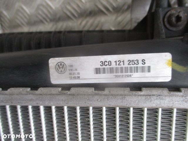 Chłodnica wody 3C0121253S VW Touran lift 2.0 TDI - 4