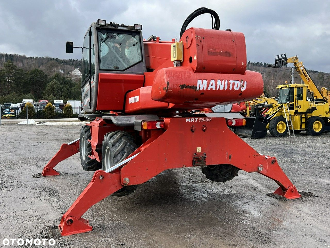 Manitou MRT 1840 ROTO Turbo Ładowarka Teleskopowa Obrotowa 1850 - 20