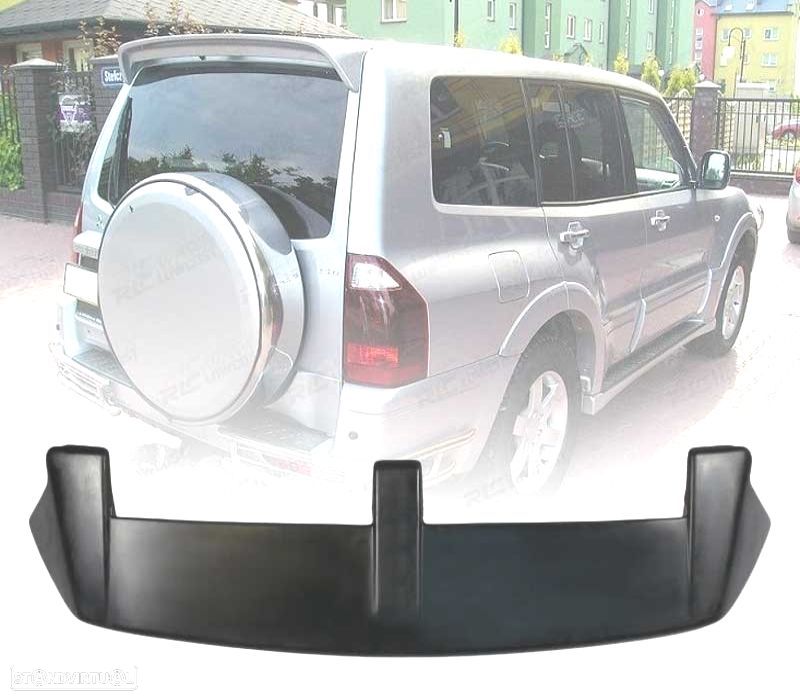 AILERON SPOILER TRASEIRO MITSUBISHI PAJERO 03-15 - 1