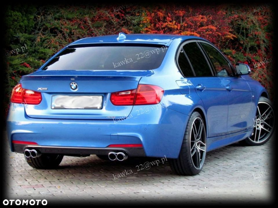 BMW 3 F30 SPOILER LOTKA SPOJLER NA SZYBĘ PODKŁAD!! - 6