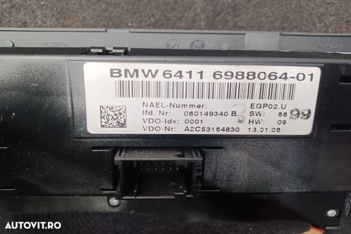 Comanda AC 6988064 6988064-01 6988064 6988064-01 BMW Seria 3 E90 [200 - 4