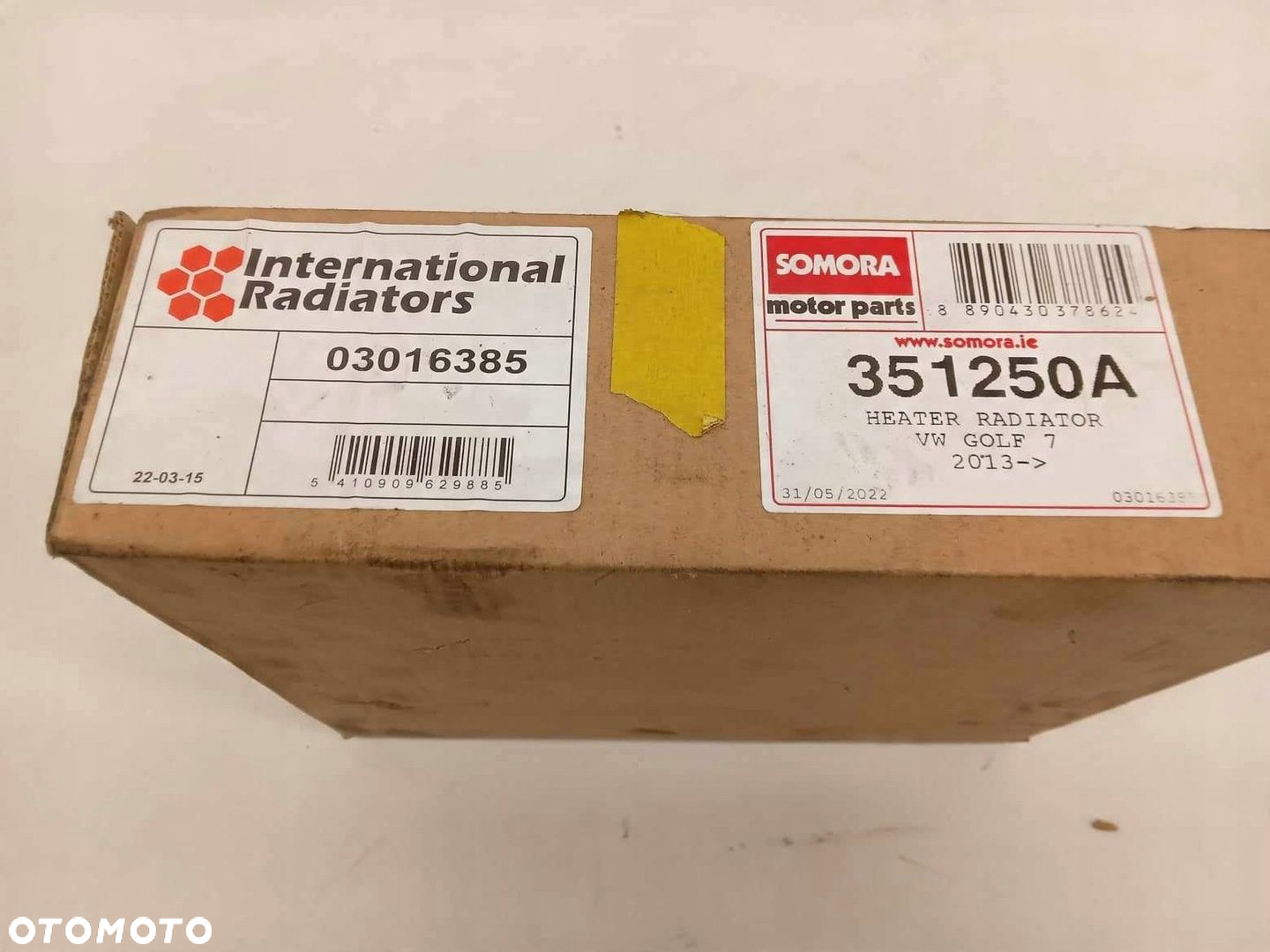 NAGRZEWNICA VW GOLF V 05-10 03016385 - 4