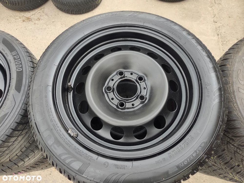 5x120 Felgi Stalowe Stal 16 Koła Zimowe Zima BMW SERIA 1 E91 E87 E88 F10 F21 3 E36 E46 E90 E91 Z3 Legnica ALU-RAD 7mm 205/55 - 3