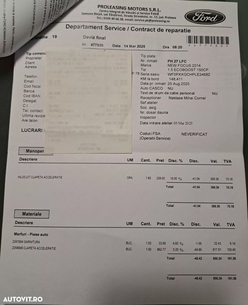 Ford Focus 1.5 EcoBoost ST-Line - 18