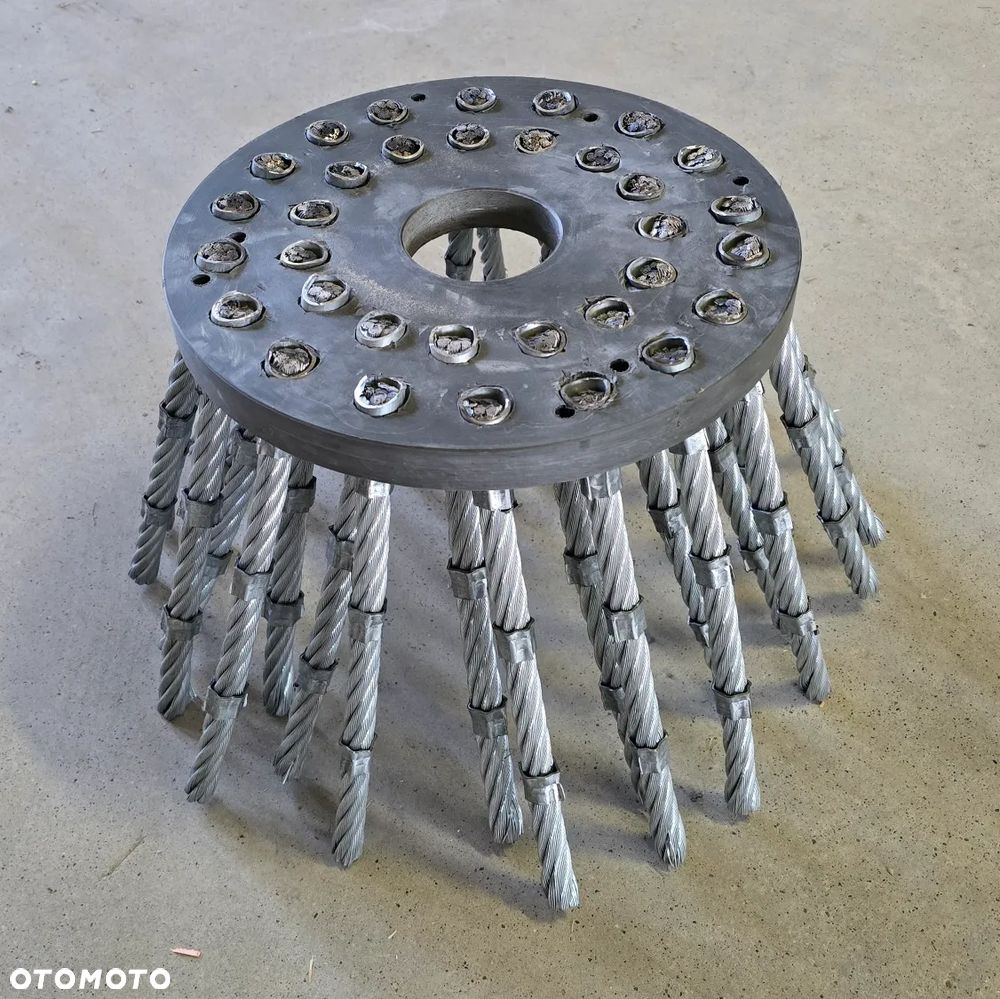 Szczotka boczna talerzowa do chwastów do zamiatarki Metal Technik Pronar Agata320/500 - 2