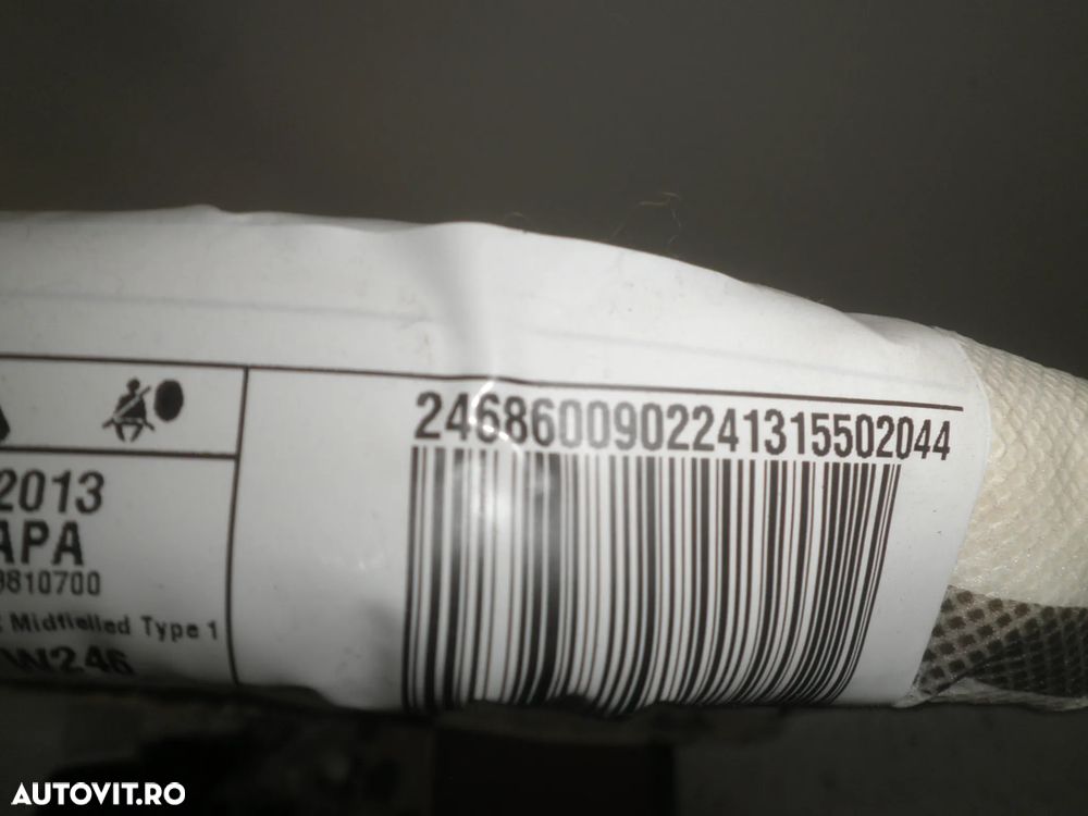 Airbag cortina stanga / dreapta Mercedes B Class W246 2013 A2468601002 A2468600902 - 3