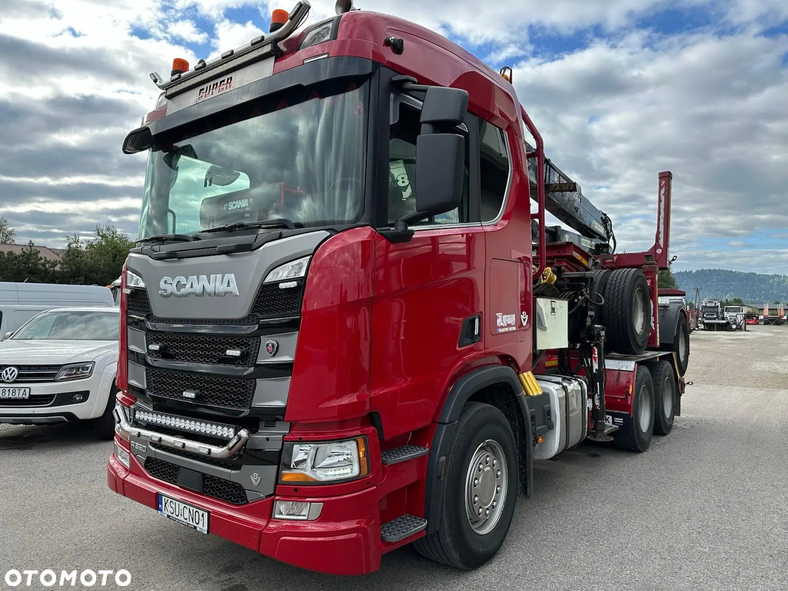 Scania R 520 V8 Do Dłużycy Wózek Doll - 8