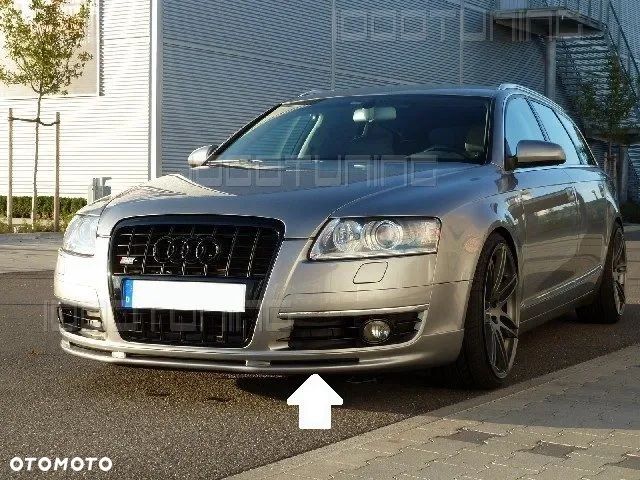 AUDI A6 C6 4F PRZEDNIA DOKŁADKA ZDERZAKA PODKŁAD - 4