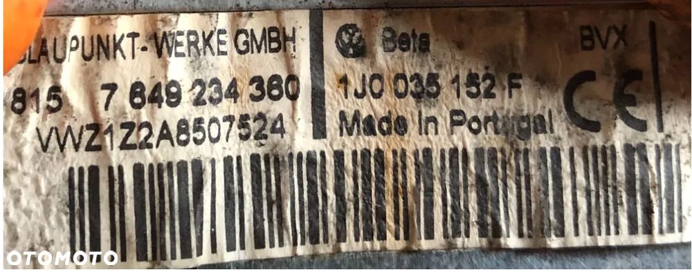 Radioodtwarzacz Volkswagen Passat B5 FL (1996–2005) 7649234360 - Gwarancja Wysyłka - 5