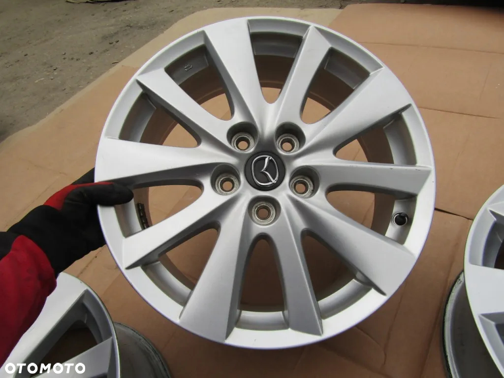 4x Felgi 17 Mazda 3 5 6 CX-3 CX-5 CX-7 MX-5 7j 5x114,3 ET50 / oryginał - 16