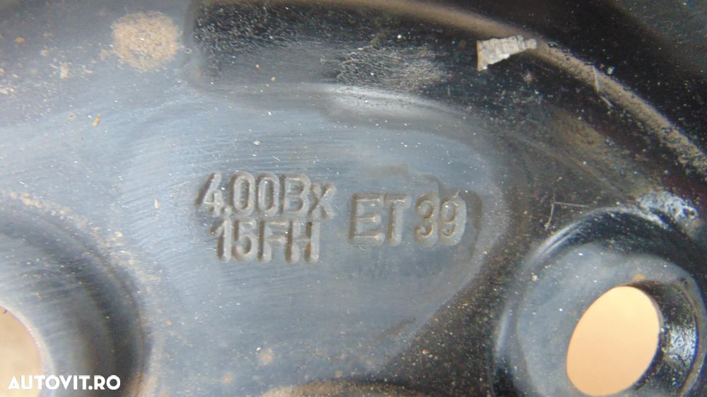 Roata rezerva Slim R15/T25/70D15 95M Toyota Yaris an 2006 - 4