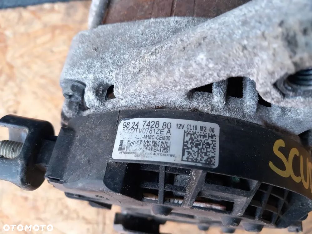 alternator jumpy iii expert iii vivaro c proace ii scudo 1.5 blue hdi 2023r 9824742880 - 5