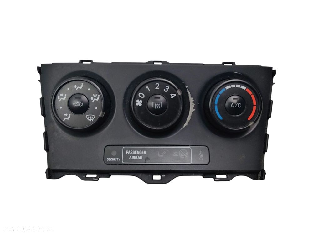 PANEL KLIMATYZACJI MANUALNY TOYOTA AURIS I E15 (2006-2009) 1.4 D4D 90KM 55406-12410/20 - 4