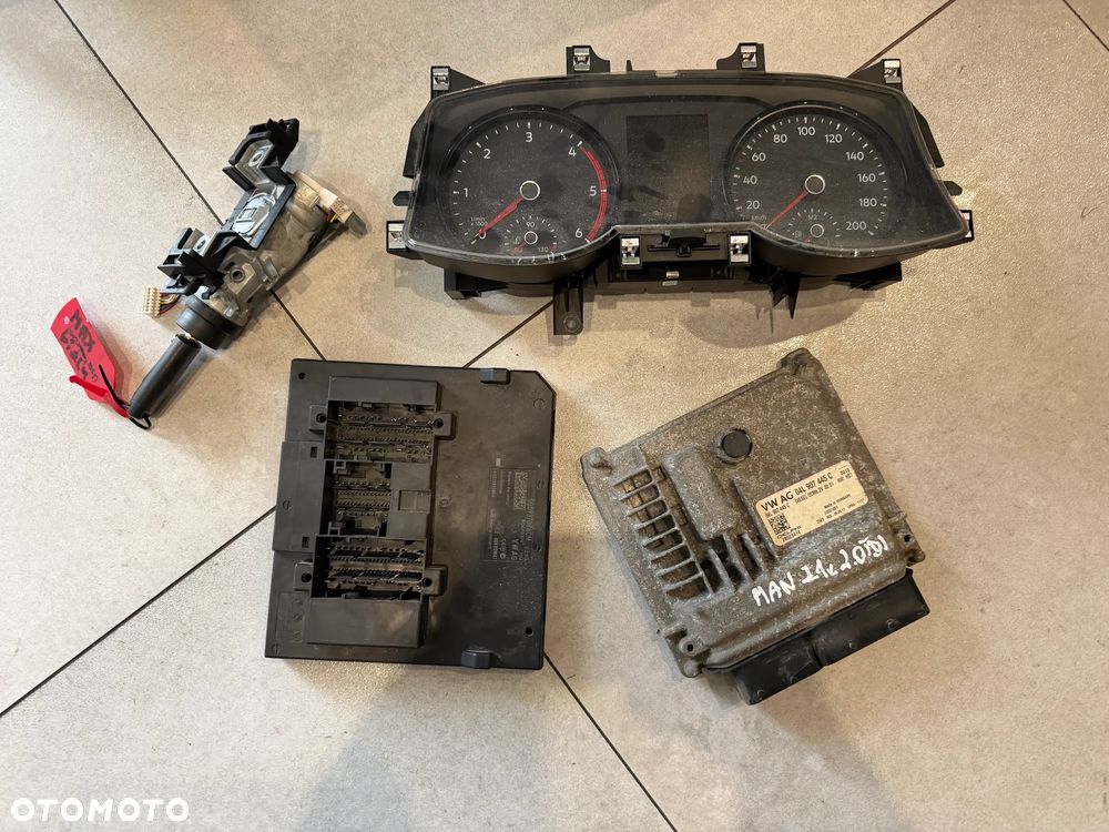 VW T6 2,0 TDI 4Motion 14-21 sterownik silnika zestaw startowy 04L907445C - 2