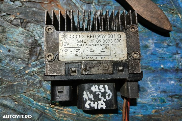 Releu ventilator 8E0959501Q 8E0959501Q Audi A4 B7 [2004 - 2008] Avant - 1