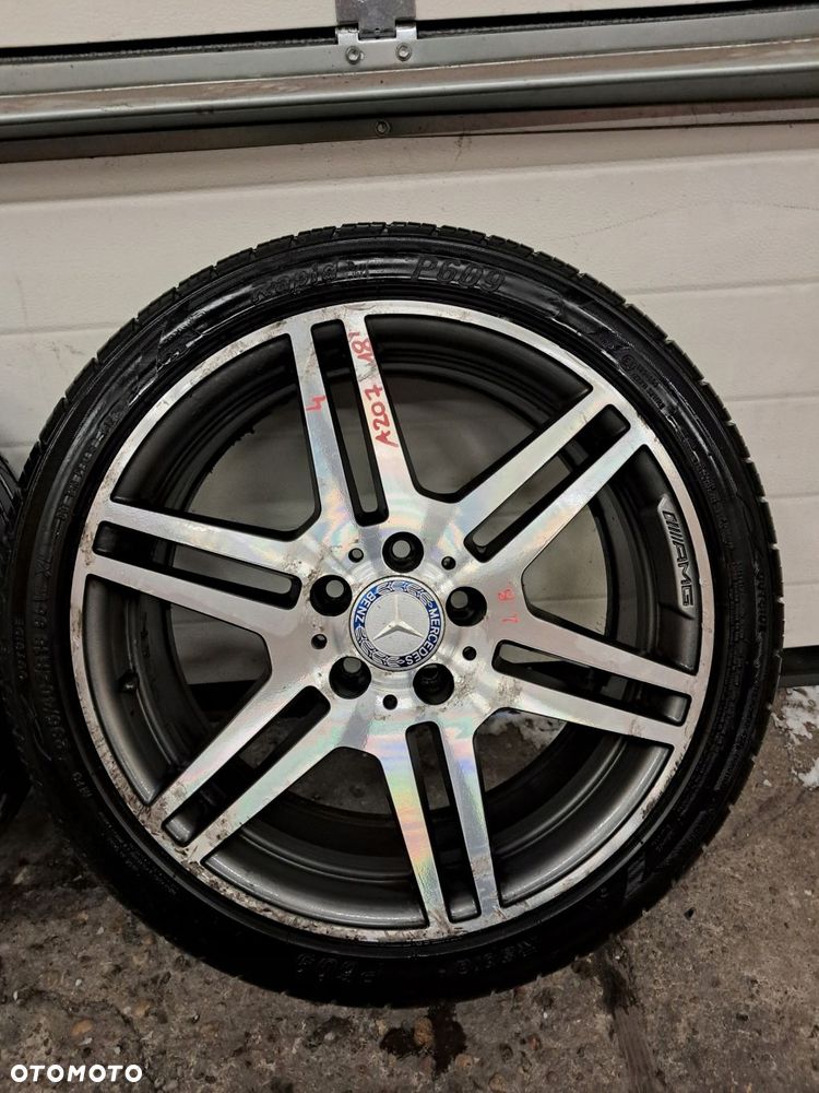 mercedes-benz e klasa w207 felgi aluminiowe alufelgi amg 18" et45 et49 - 11