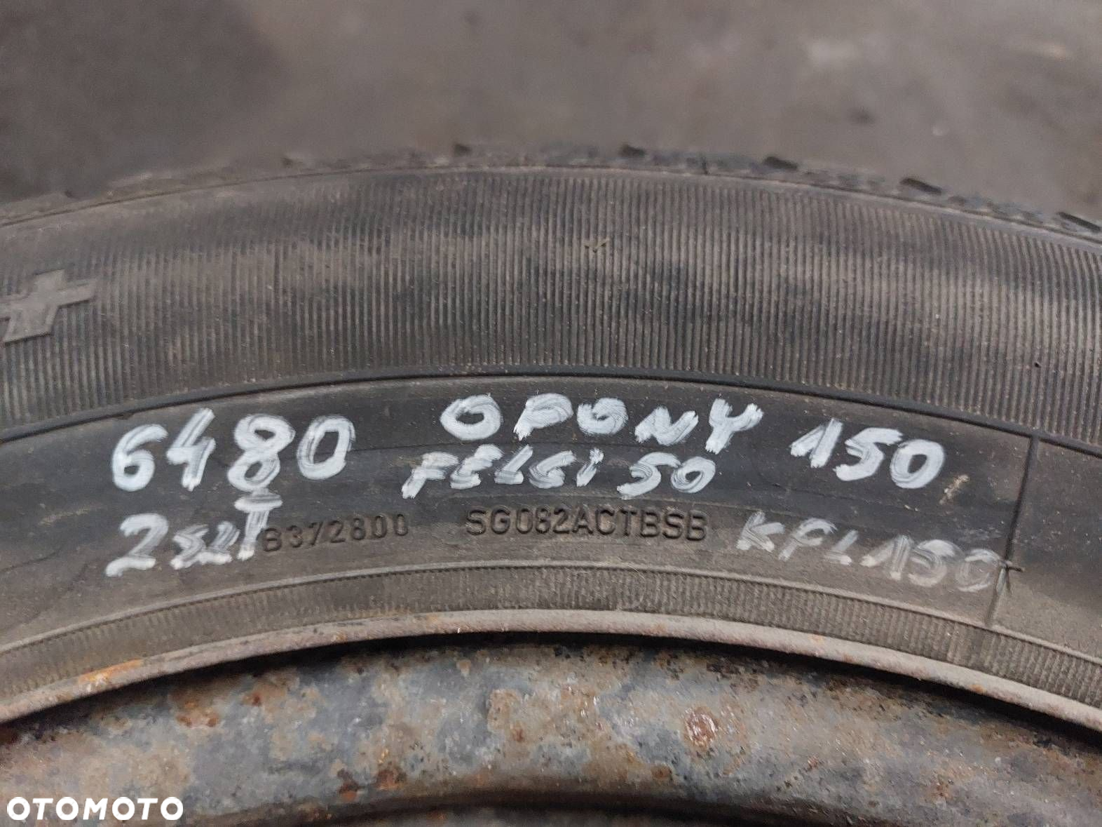FELGI STALOWE 2 SZT 4x100 5,5Jx14 ET49 FI56,6 ASTRA CORSA - 2