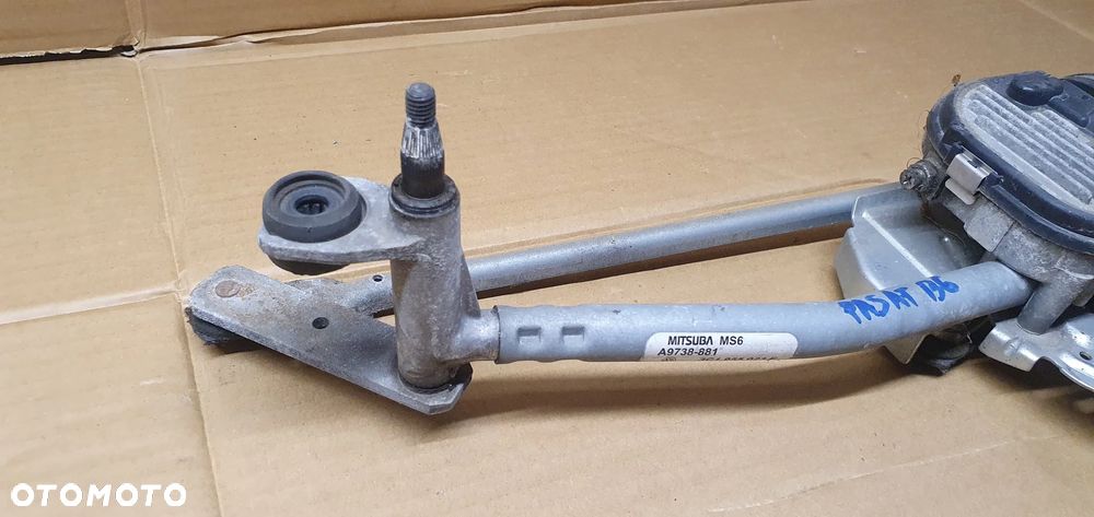 Mechanizm wycieraczek przód przedni VW Passat B6 3C1955023E 3C1955419A - 3