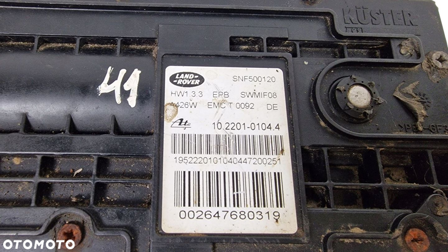 LAND RANGE ROVER HAMULEC RĘCZNY ELEKTRYCZNY SNF500120 A426W EMC T 0092 - 2