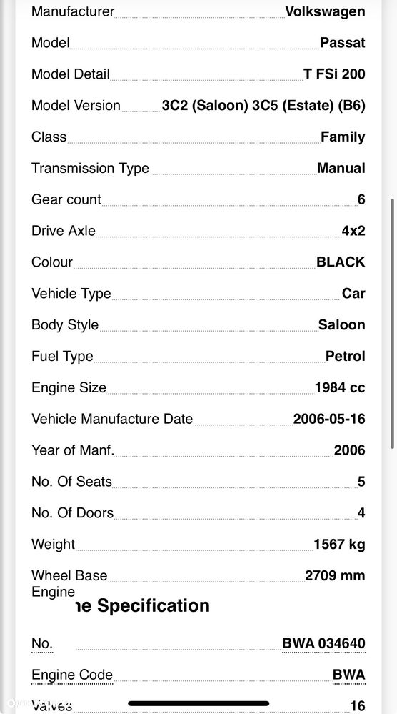 SKRZYNIA BIEGÓW 2.0 TFSI JLW 200KM SPRAWNA GWARANCJA VW AUDI SEAT SKODA D640 - 6