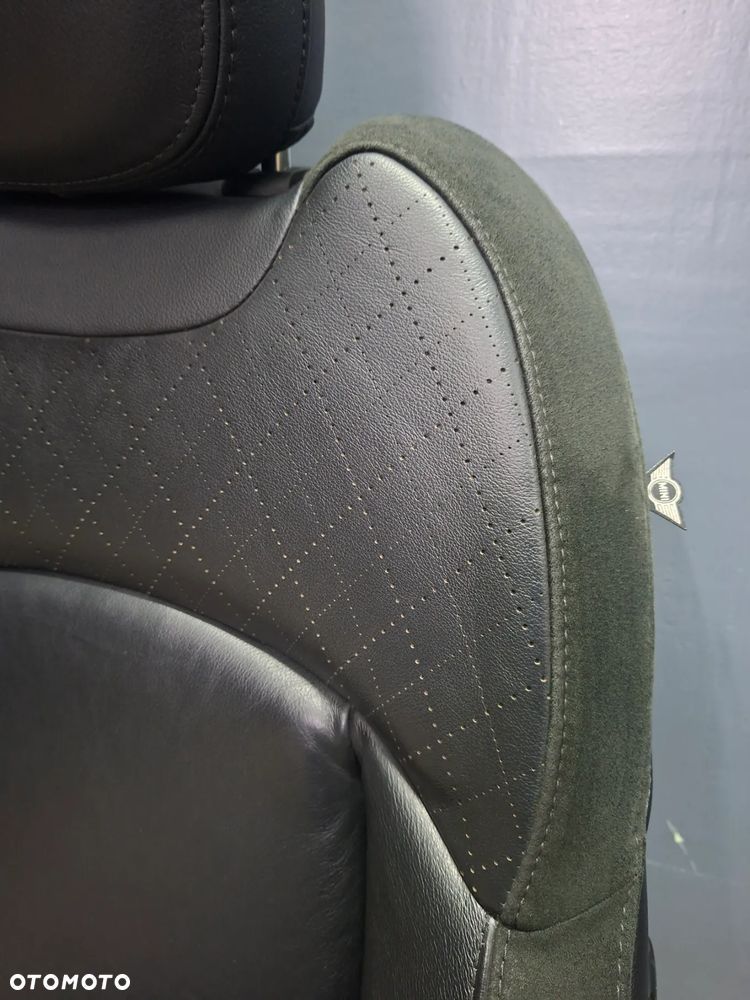 MINI Cooper F56 Fotele komplet Skóra / Alcantara Grzane - 5