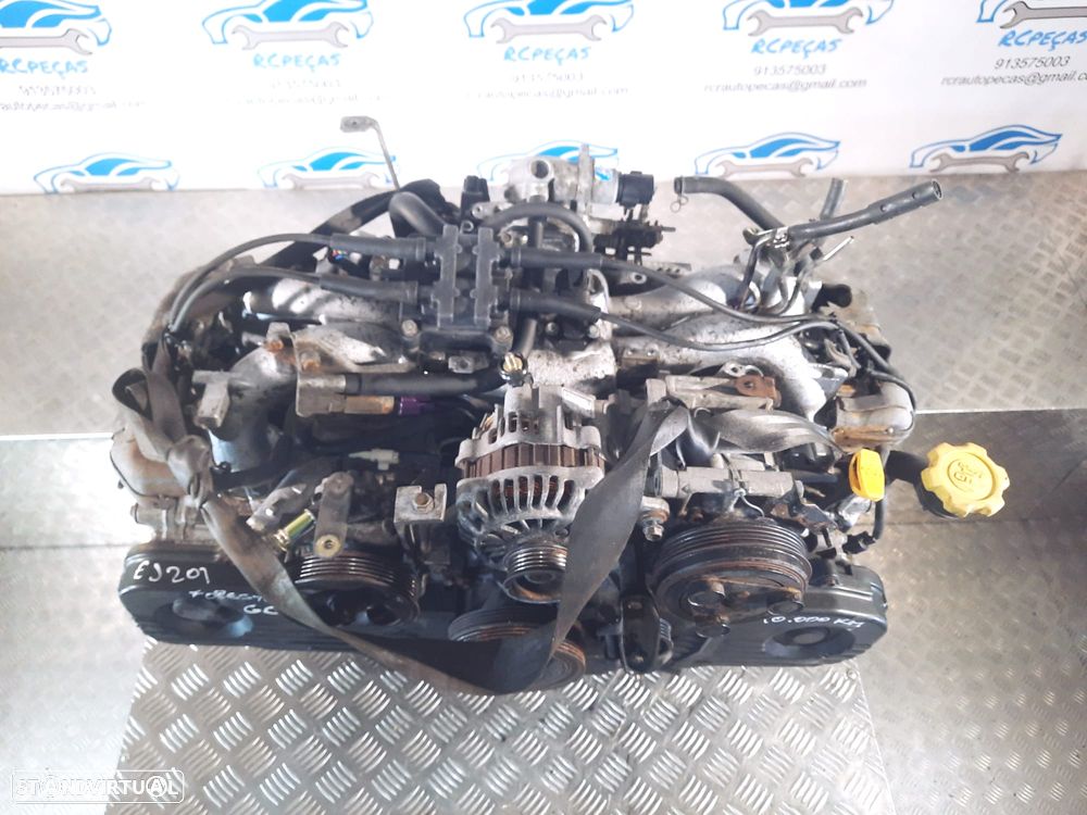.MOTOR COMPLETO SUBARU IMPREZA II 2 FORESTER II 2 MK2 SG 2.0i AWD 16V 125CV EJ201 MK2 GG GC GF MOTOR ARRANQUE ALTERNADOR COMPRESSOR AR CONDICIONADO BOMBA DIRECAO DIREÇÃO INJETORES - 1