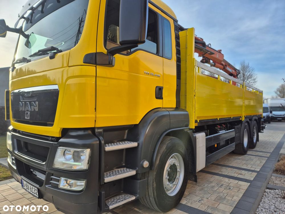 MAN TGS 26.440 6X2 HDS ATLAS TEREX 165 BUDOWLANY Sprowadzony - 17