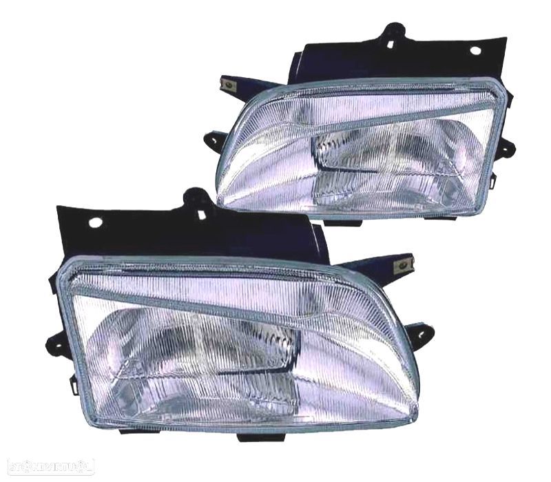 FARÓIS OPTICAS PARA PEUGEOT PARTNER 96-02 - 1