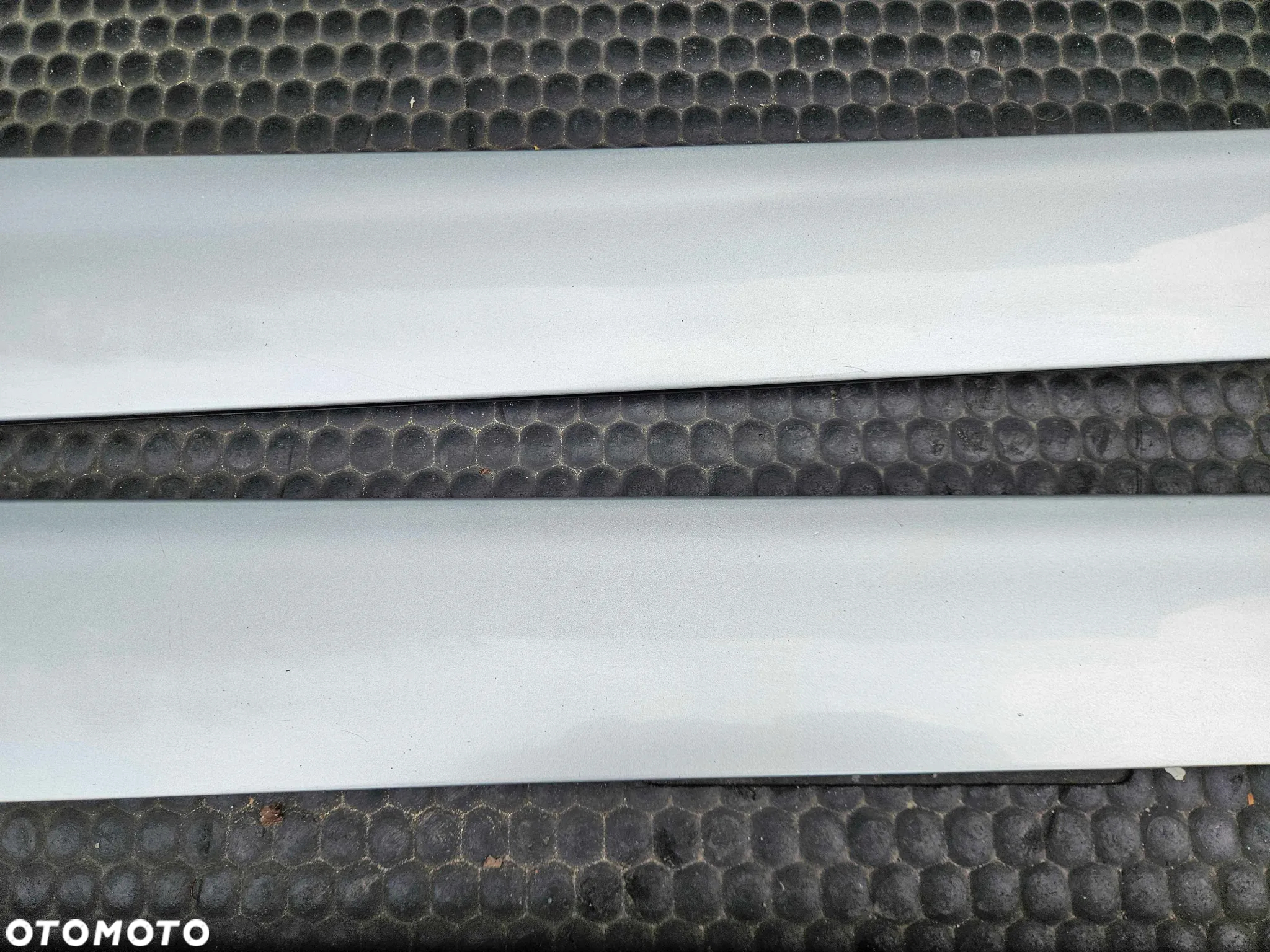 Listwa Listwy Drzwi Srebrne LY7W Dolne Komplet Audi A6 C6 Sedan Kombi Oryginalne - 19
