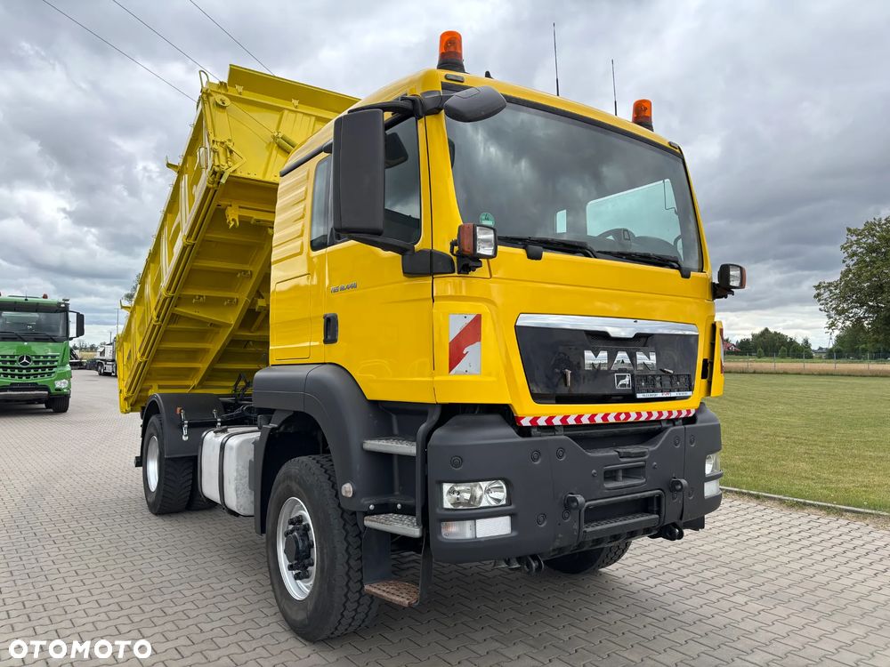 MAN TGS 18.440 4x4 HYDROBURTA MEILLER , hydrodrive , hydraulika do przyczepy, zimowe utrzymanie dróg, wyjście do czołownicy, czołownica - 5