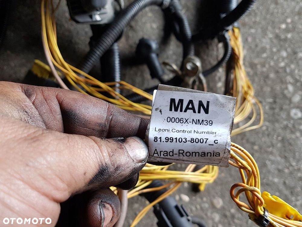 WIĄZKA INSTALACJA SILNIKA MAN TGX TGS EURO 6 LIFT 460 KM 500 KM 81991038007 - 4