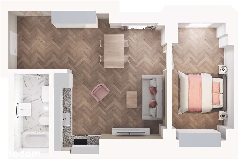 Kamienica Stara Praga | 2 POKOJE | Metro Dw Wilenski | pl/eng
