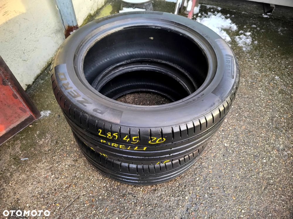 285/45R20 108W Opony Letnie Lato PIRELLI P ZERO TM PZERO 4,5mm Legnica ALU-RAD 285/45 - 4