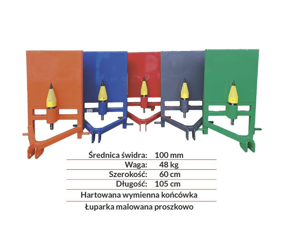 Łuparka Świdrowa Do Drewna / Wałek WOM , Rębak Pniaków STRUMYK - 2