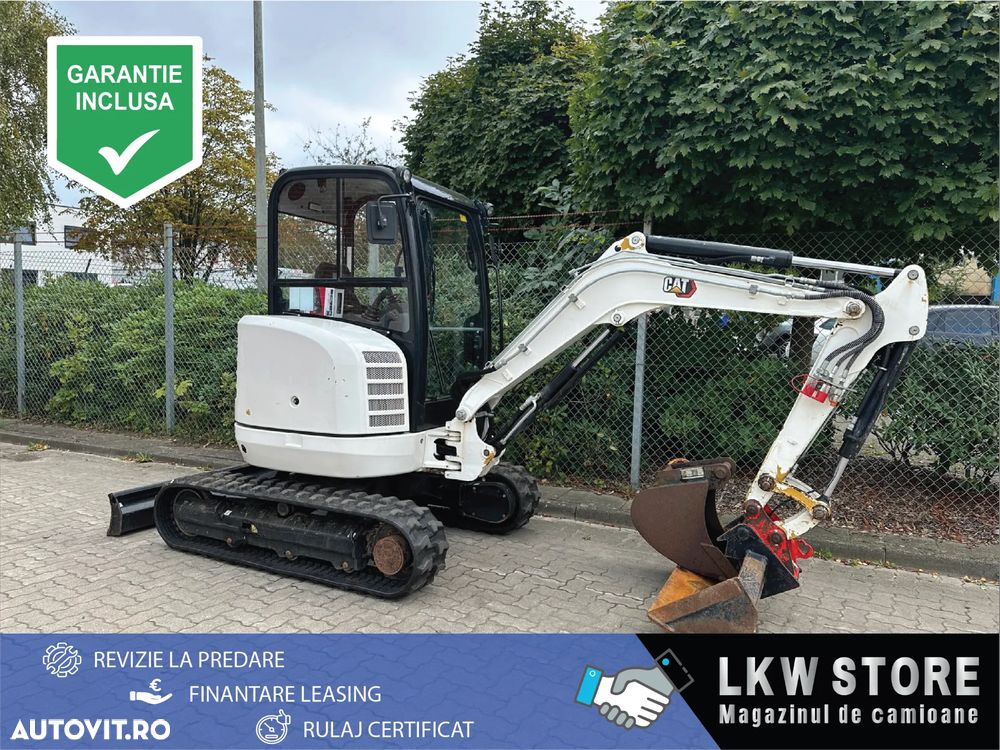 Caterpillar 302.7 DCR Miniexcavator, 2 Cupe, TOP !!! - 1