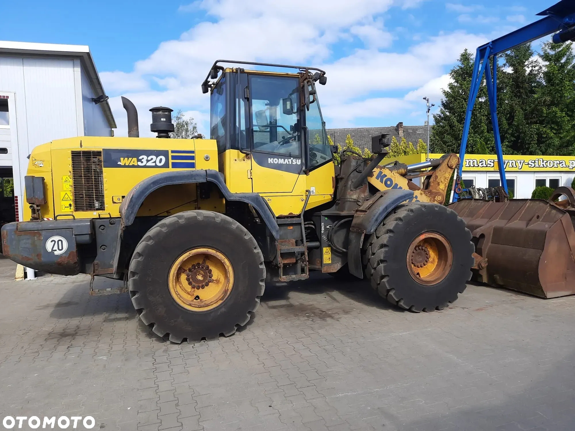 Komatsu 320-7 (2015r) 270 380 WA 470 480 - 8